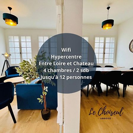 Le Choiseul - T5 Entre Loire Et Chateau Royal - Manoir De La Concorde Amboise Eksteriør bilde